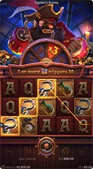 Captain’s Bounty · Panduan Mekanisme Simbol Runtuh dan Pengganda Captain's Bounty